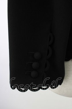 画像3: KANEKO ISAO / ループ飾り使いピンタックジャケット  クロ T-26-01-16-014-EL-JA-OW-ZT