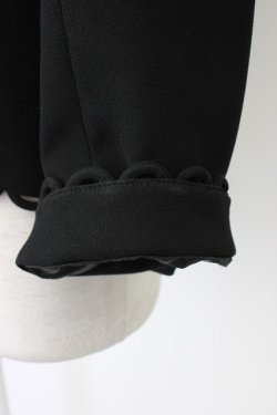 画像5: KANEKO ISAO / ループ飾り使いピンタックジャケット  クロ T-26-01-16-014-EL-JA-OW-ZT