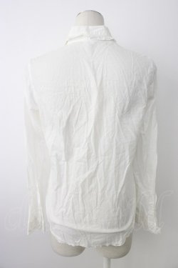 画像2: PINK HOUSE / プチカラーピコフリルブラウス  ホワイト T-26-01-16-015-LO-BL-IG-ZT