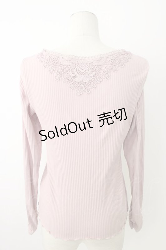 画像2: axes femme / お花モチーフレースインナー  ピンク T-26-01-16-018-AX-TO-IG-ZTK549 (2)