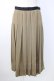 画像1: INGEBORG / ウールプリーツスカート  ベージュ T-26-01-16-020-LO-SK-OW-ZT (1)