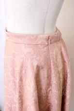 画像3: axes femme / ジャガードミドルスカート M ピンク T-26-01-18-023-AX-SK-SA-ZT570 (3)