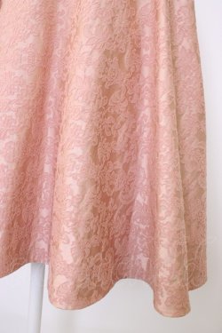 画像4: axes femme / ジャガードミドルスカート M ピンク T-26-01-18-023-AX-SK-SA-ZT