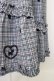 画像3: axes femme kawaii / おさんぽテリア柄スカート  黒チェック T-26-01-18-028-AX-SK-SA-ZT (3)