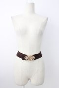 axes femme / ハートローズゴムベルト  ブラウン T-26-01-18-035-AX-ZA-SA-ZT