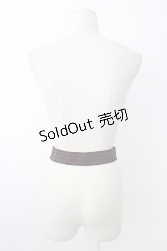 画像2: axes femme / ハートローズゴムベルト  ブラウン T-26-01-18-035-AX-ZA-SA-ZT485 (2)