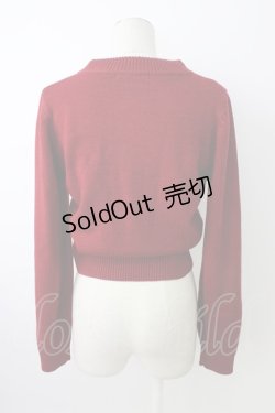 画像2: Fi.n.t / ダブルリボンニット  ボルドー T-26-01-18-005-CA-TO-SA-ZT560