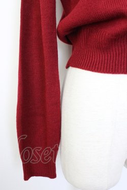 画像3: Fi.n.t / ダブルリボンニット  ボルドー T-26-01-18-005-CA-TO-SA-ZT