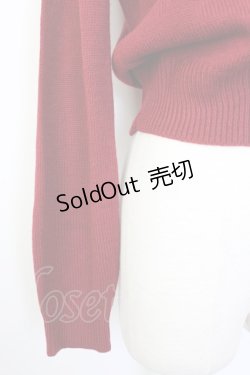 画像3: Fi.n.t / ダブルリボンニット  ボルドー T-26-01-18-005-CA-TO-SA-ZT560