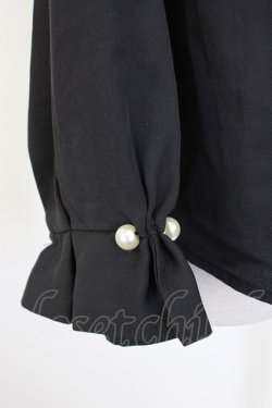 画像3: axes femme / プチハイネックブラウス  黒 T-26-01-18-007-AX-BL-SA-ZT