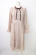 axes femme / 総レースワンピース  ピンク T-26-01-18-009-AX-OP-SA-ZT