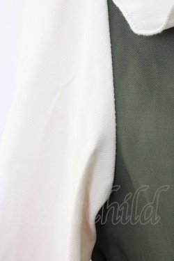 画像3: With Puji / 絵画風プリント長袖ワンピース S グリーン T-26-01-18-010-EL-OP-SA-ZT