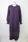 画像3: axes femme / ベストニットワンピース  パープル T-26-01-18-016-AX-OP-SA-ZT569 (3)