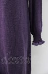 画像4: axes femme / ベストニットワンピース  パープル T-26-01-18-016-AX-OP-SA-ZT569 (4)