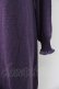 画像4: axes femme / ベストニットワンピース  パープル T-26-01-18-016-AX-OP-SA-ZT (4)