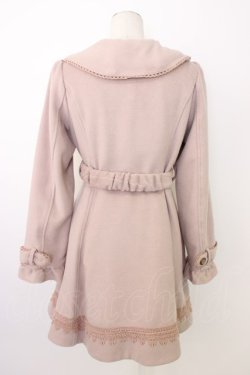 画像2: axes femme / ベルト付コート M ピンク T-26-01-18-019-AX-CO-SA-ZT