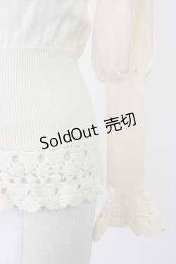 画像4: BABY,THE STARS SHINE BRIGHT / ハイネックニットトップス  生成り T-26-01-18-002-BA-TO-SA-ZT