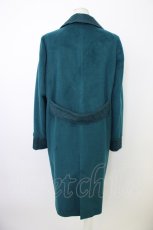 画像2: axes femme / レース襟チェスターコート  グリーン T-26-01-18-021-AX-CO-SA-ZTC038 (2)