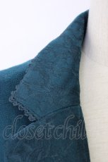画像5: axes femme / レース襟チェスターコート  グリーン T-26-01-18-021-AX-CO-SA-ZTC038 (5)