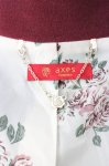 画像5: axes femme Red label / スタンド襟ダブルボタンコート M ボルドー T-26-01-18-022-PU-CO-SA-ZTC038 (5)