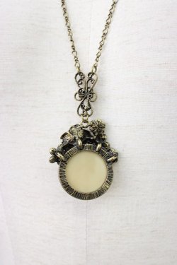 画像3: axes femme / アンティーク調封入ネックレス  ゴールド T-26-01-21-031-AX-AC-SA-ZT