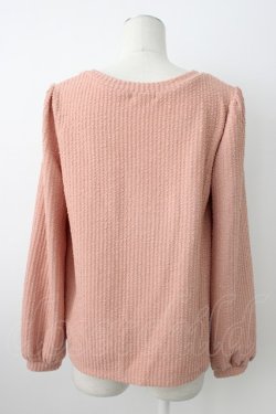 画像2: axes femme / レースアッププルオーバー M ピンク T-26-01-21-004-AX-TO-SA-ZT