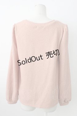 画像2: axes femme / レースアッププルオーバー M ピンク T-26-01-21-004-AX-TO-SA-ZT566