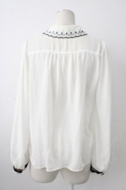 画像2: axes femme POETIQUE / ふしぎの国のアリス/ブラウス M ホワイト T-26-01-21-001-AX-BL-SA-ZT