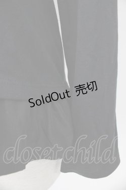 画像4: axes femme / 音符刺繍ブラウス  ブラック T-26-01-21-007-AX-BL-SA-ZT