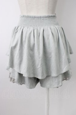 画像2: axes femme POETIQUE / スエード風キュロット  サックスグレー T-26-01-21-013-AX-PA-SA-ZT