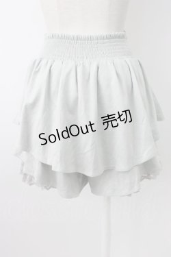 画像2: axes femme POETIQUE / スエード風キュロット  サックスグレー T-26-01-21-013-AX-PA-SA-ZT552