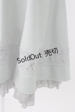 画像3: axes femme / 裾フリルスカート M グリーン T-26-01-21-014-AX-SK-SA-ZT552