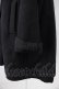 画像4: axes femme / BackフリルAラインコート M ブラック T-26-01-21-018-AX-CO-SA-ZT (4)