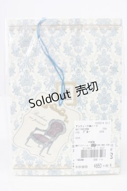 画像2: axes femme / アンティーク柄ノート  ブルー T-26-01-21-024-AX-ZA-SA-ZT