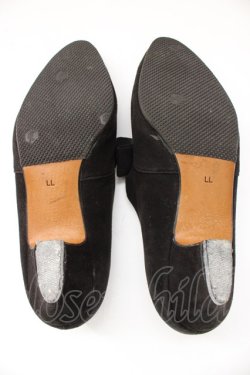 画像5: INGEBORG / スウェードパンプス LL ブラック T-26-01-21-027-LO-SH-SA-ZT