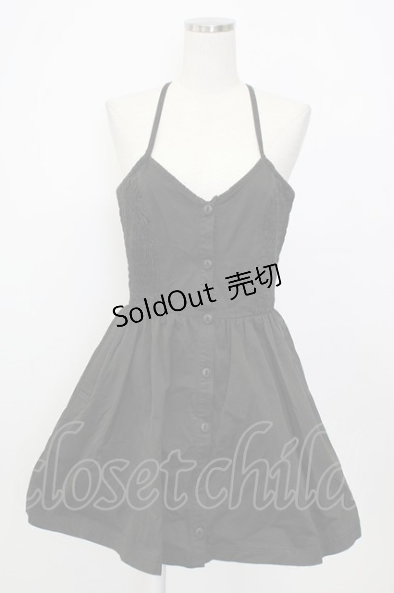 画像1: Katie / WORK UP heavy duty one-piece  黒 T-26-01-26-023-LO-OP-SA-ZT561 (1)
