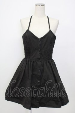 画像1: Katie / WORK UP heavy duty one-piece  黒 T-26-01-26-023-LO-OP-SA-ZT