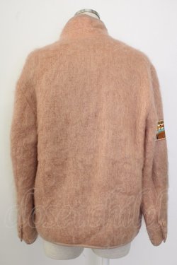 画像2: PINK HOUSE / くまさんワッペンファージャケット  ピンク T-26-01-26-027-LO-JA-SA-ZT