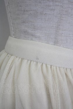 画像3: axes femme / ロングチュールスカート M アイボリー T-26-01-26-028-AX-SK-SA-ZT