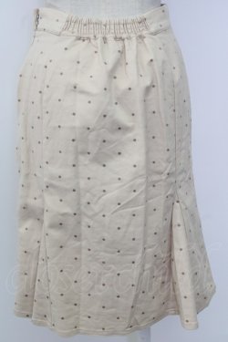 画像2: an another angelus / 釦使い裾マーメイドスカート  アイボリー T-26-01-26-030-CA-SK-SA-ZT