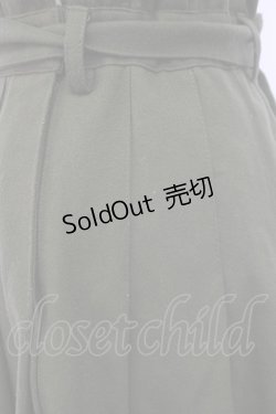 画像3: F&A / ベルト付きプリーツスカート  グリーン T-26-01-26-033-LO-SK-SA-ZT