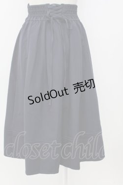 画像2: axes femme / ベルト付風スカート  ネイビー T-26-01-26-034-AX-SK-SA-ZT