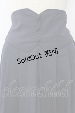 画像4: axes femme / ベルト付風スカート  ネイビー T-26-01-26-034-AX-SK-SA-ZT