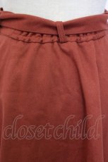 画像4: F&A / サイドボタンポケットスカート  ブラウン T-26-01-26-035-LO-SK-SA-ZT561 (4)