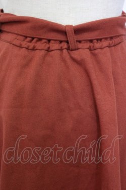 画像4: F&A / サイドボタンポケットスカート  ブラウン T-26-01-26-035-LO-SK-SA-ZT