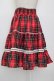 画像2: Eri Aino's Collection / シャーロットの水曜日スカート S 赤チェック T-26-01-26-036-LO-SK-SA-ZT (2)