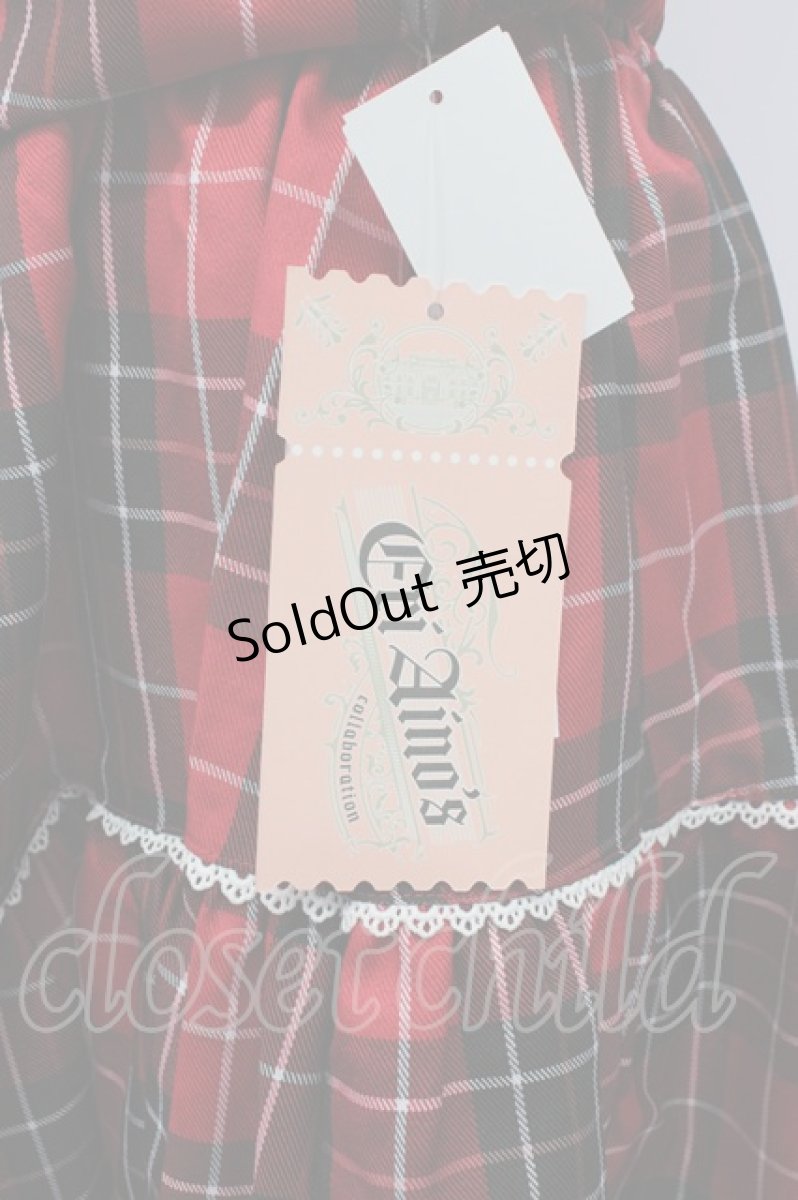 画像4: Eri Aino's Collection / シャーロットの水曜日スカート S 赤チェック T-26-01-26-036-LO-SK-SA-ZT561 (4)