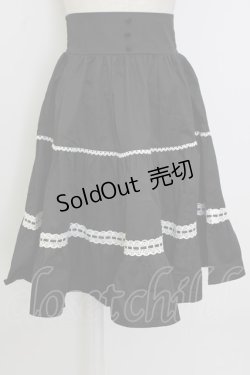 画像1: Eri Aino's Collection / シャーロットの水曜日スカート S 黒 T-26-01-26-037-LO-SK-SA-ZT