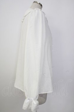 画像5: m petit by misako / AM マルエリフリルブラウス L 白 T-26-01-26-003-LO-BL-SA-ZT