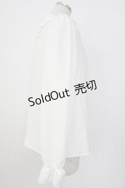 画像5: m petit by misako / AM マルエリフリルブラウス L 白 T-26-01-26-003-LO-BL-SA-ZT